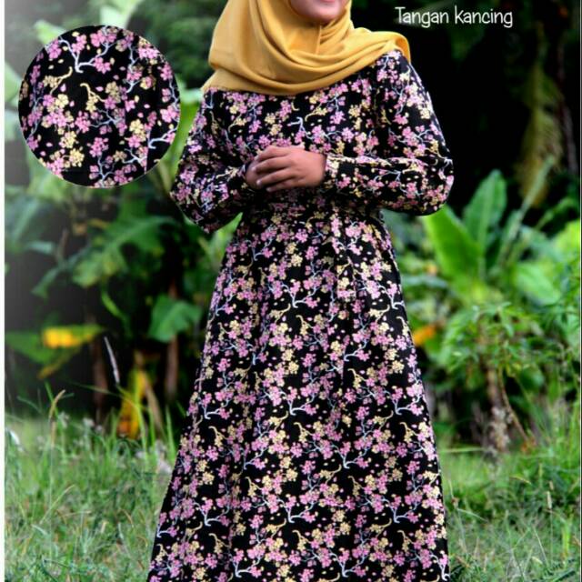 Gamis katun jepang ori