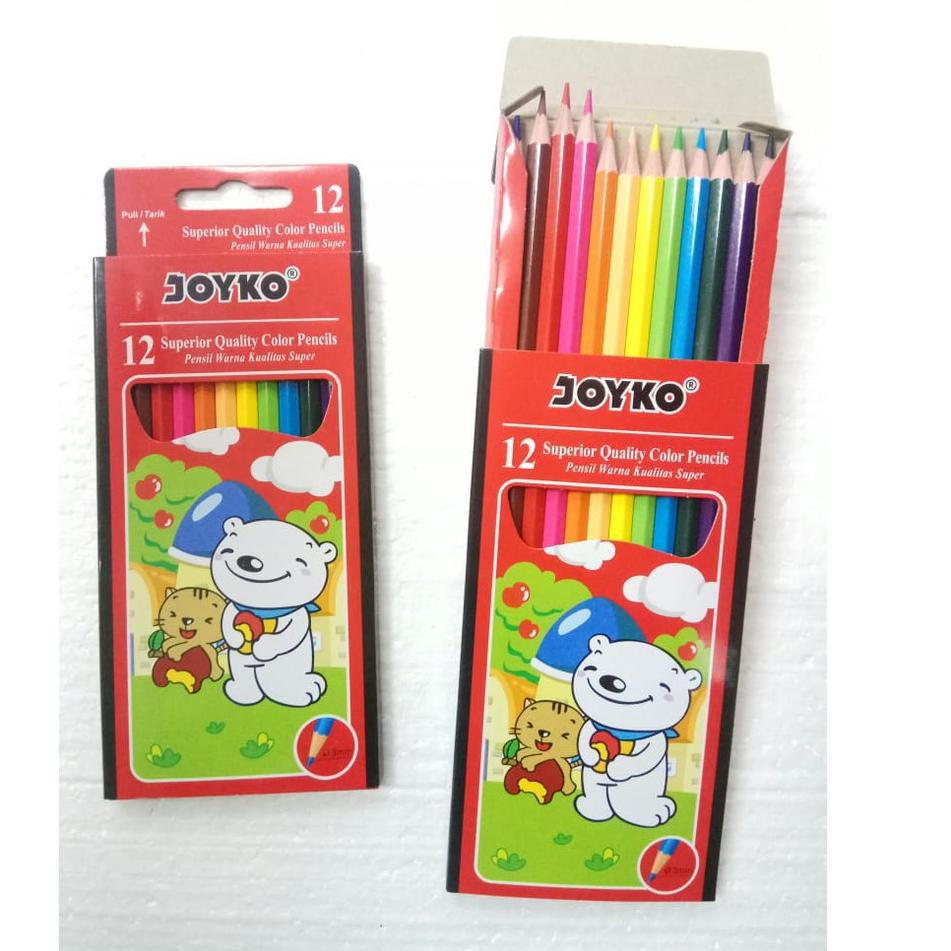 

❤ BELIO ❤ Pensil Warna Joyko 12 Panjang