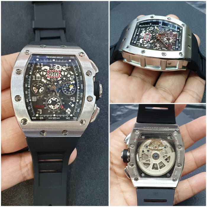 jam tangan pria metic rm 011 super premium rubber