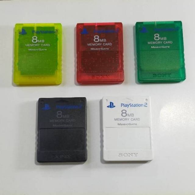 MC Original /Memori Card Sony 8Mb Bisa Save Semua Game Ps2