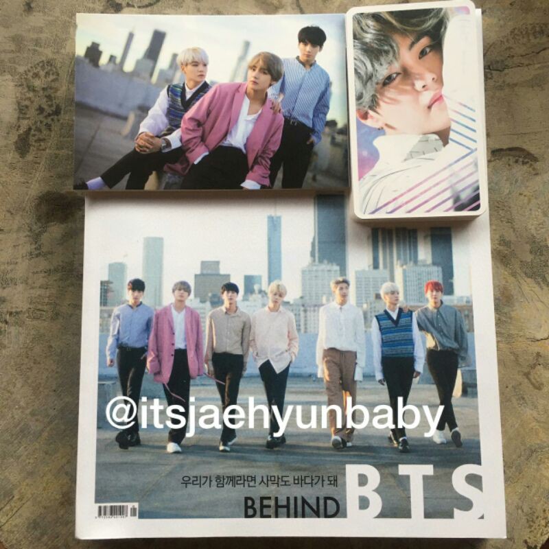Album sealed mots persona ver 4 fullset + dicon bts