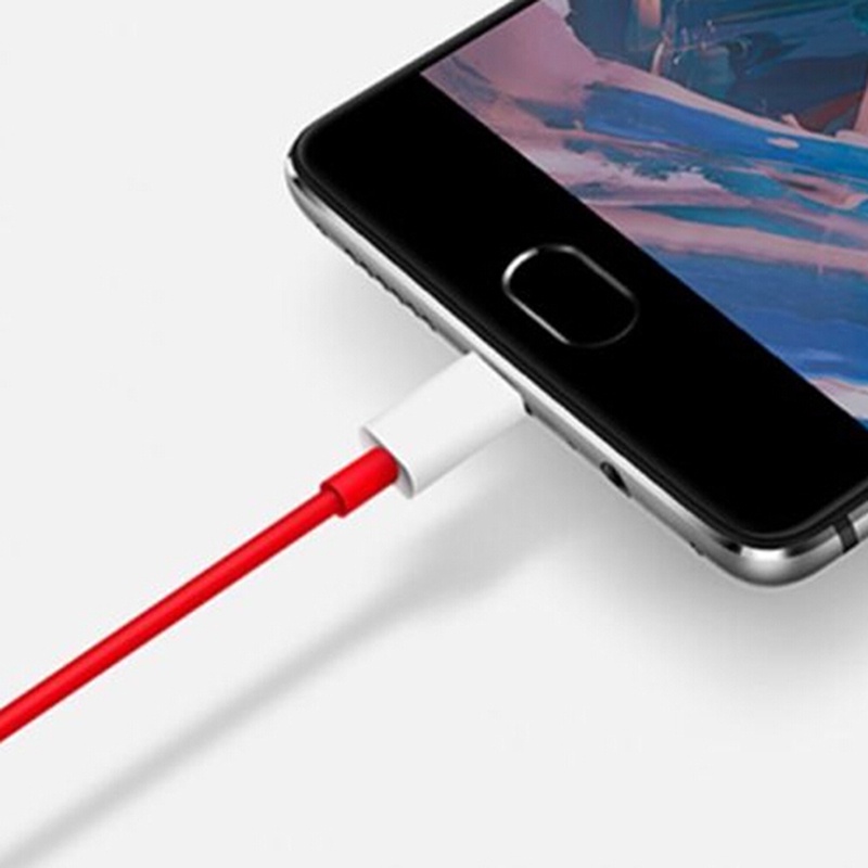 {LUCKID}Red Dash Charge Fast Charger Data Type-C USB Cable For Oneplus 3 Three NEW