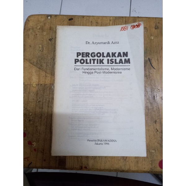 PERGOLAKAN POLITIK ISLAM - DR. AZYUMARDI AZRA