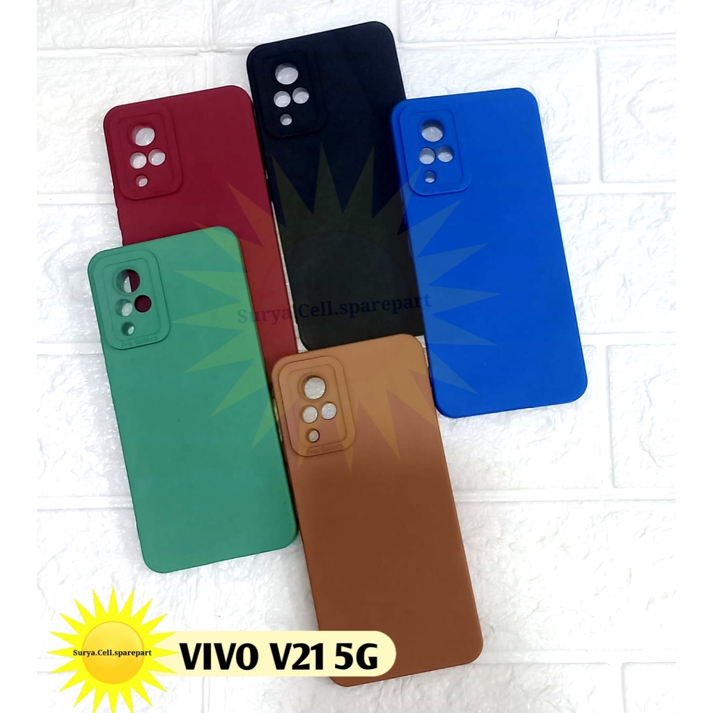 Case Slim Matte Pro Camera Vivo V21 5g V21 4g Vivo V23 5g V23e