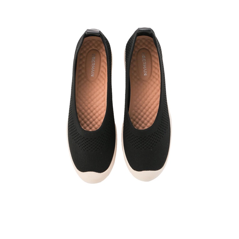 SEPATU SLIP ON OBERMAIN WANITA ORIGINAL BRANDED TERBARU HITAM OW13