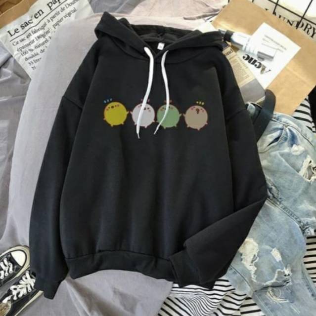 HOODIE LITTLE BABY DUCK / HOODIE WANITA TEBAL