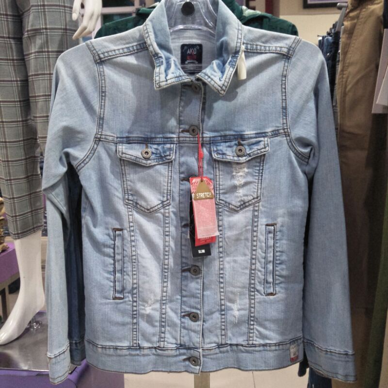 AKO jaket jeans wanita slimfit by AKO ORIGINAL