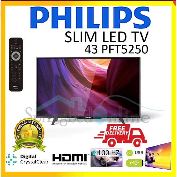 Tv Led Philips 43&quot; Inch Tipe 43PFT5250 Harga Pabrik