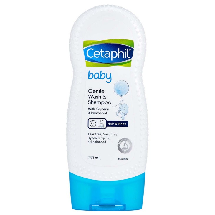 Cetaphil Baby Gentle Wash and Shampoo with Glycerin &amp; Pathenol 230ml