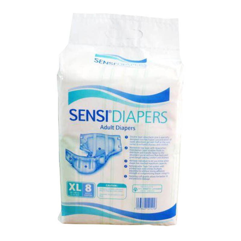 SENSI ADULT DIAPER XL8 - POPOK DEWASA
