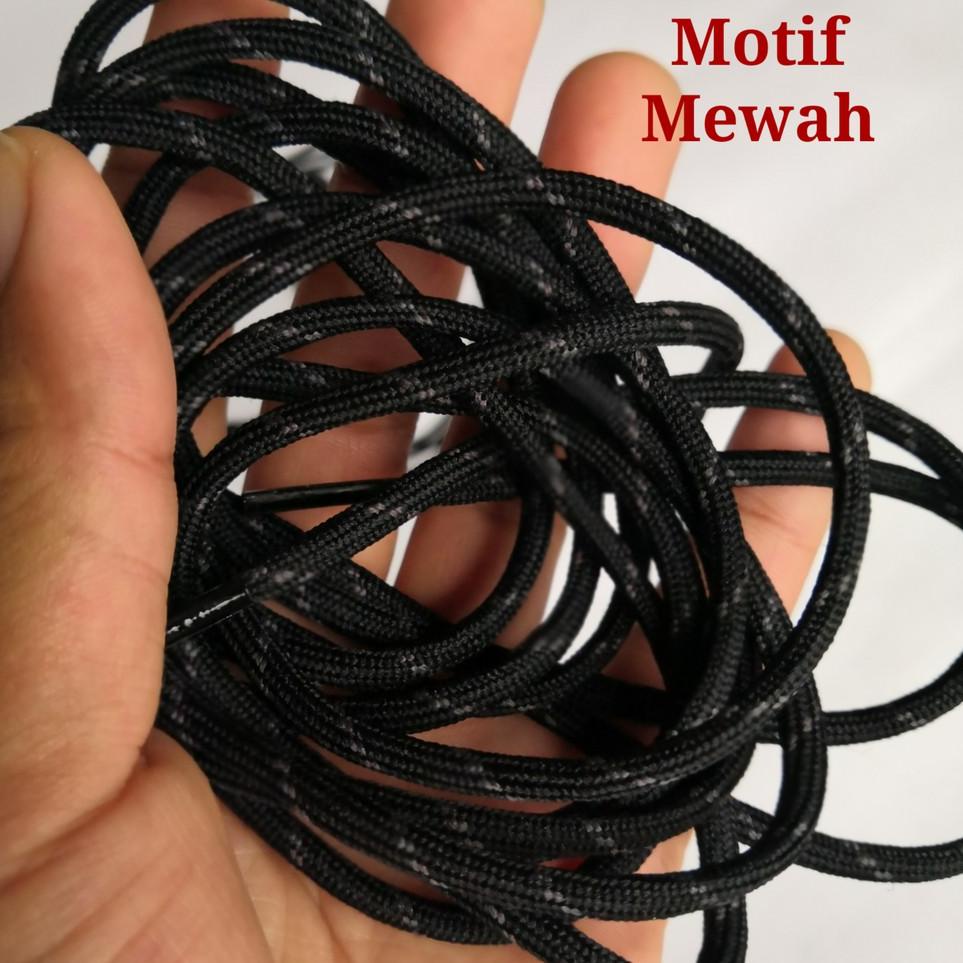 ✦9.9✦ PROMO Tali sepatu bulat motif premium / tali sepatu gunung outdoor / tali sepatu 140cm