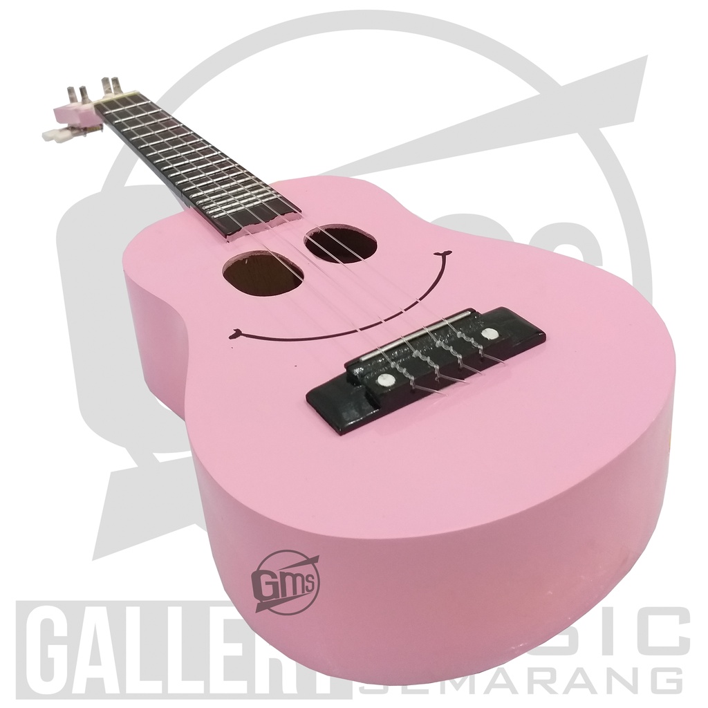 Gitar Ukulele Smile Senar 4 Paket Super Komplit