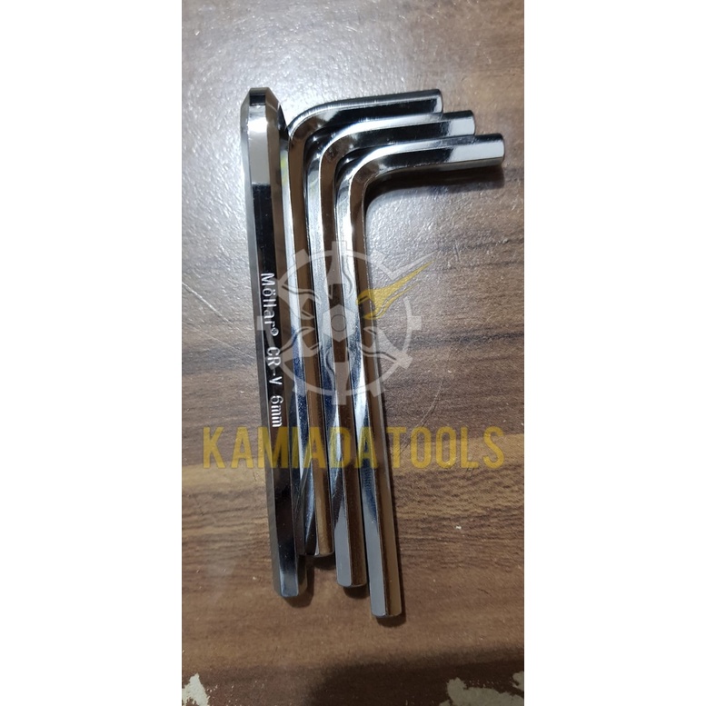 KUNCI L MOLLAR CR-V 6MM