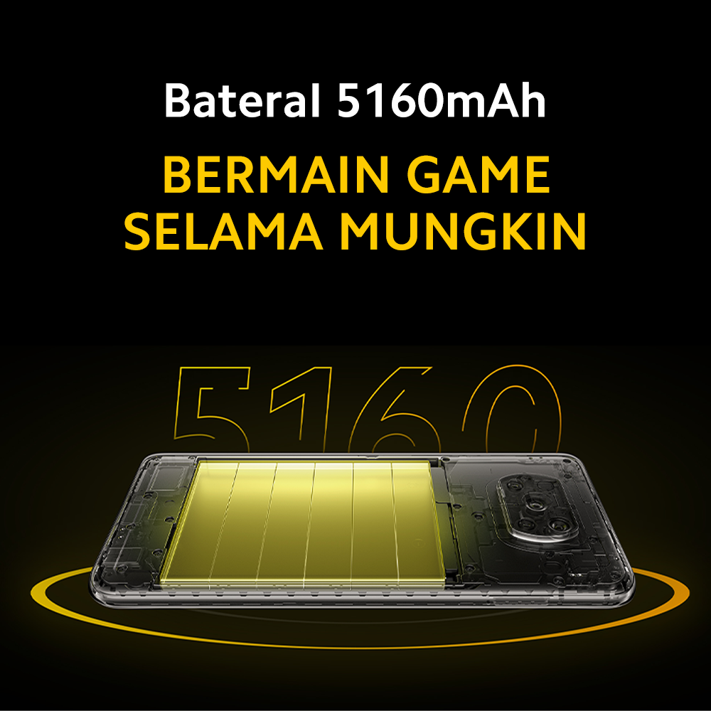 POCO X3 Pro (6GB+128GB) Snapdragon™ 860 48MP AI AI Quad Kamera Layar 120Hz 6.67” Metal Bronze-6