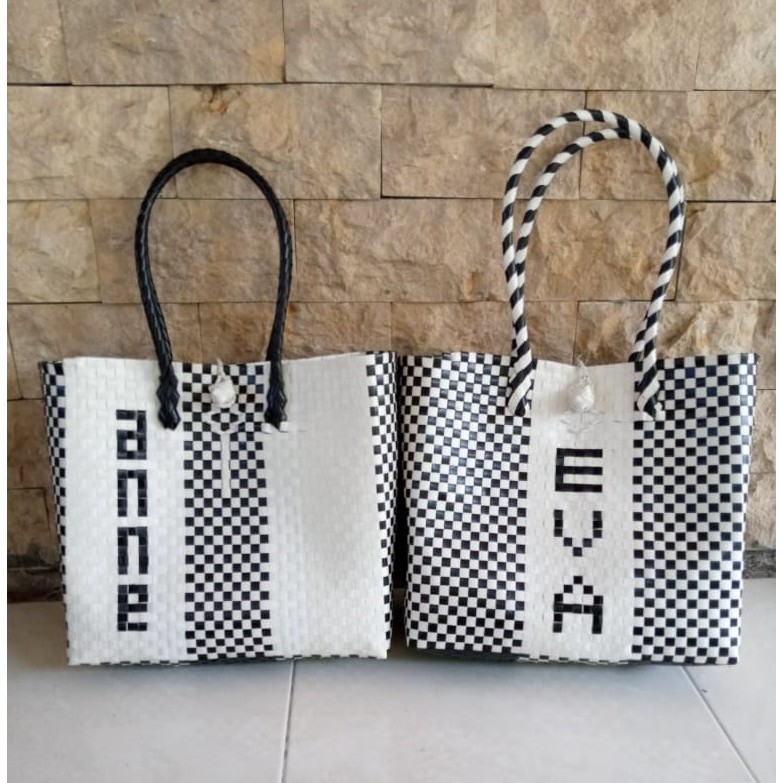 Tas Monokrom Artikla Searje (Tas Monokrom Sulam Nama)