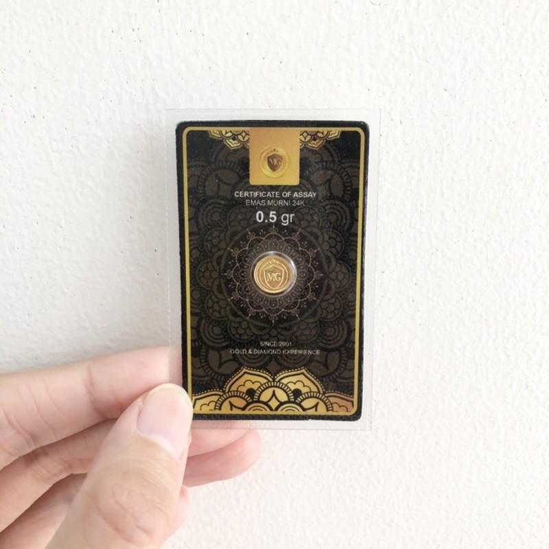Emas Logam Mulia Mini Gold Black Series 0,5 gram