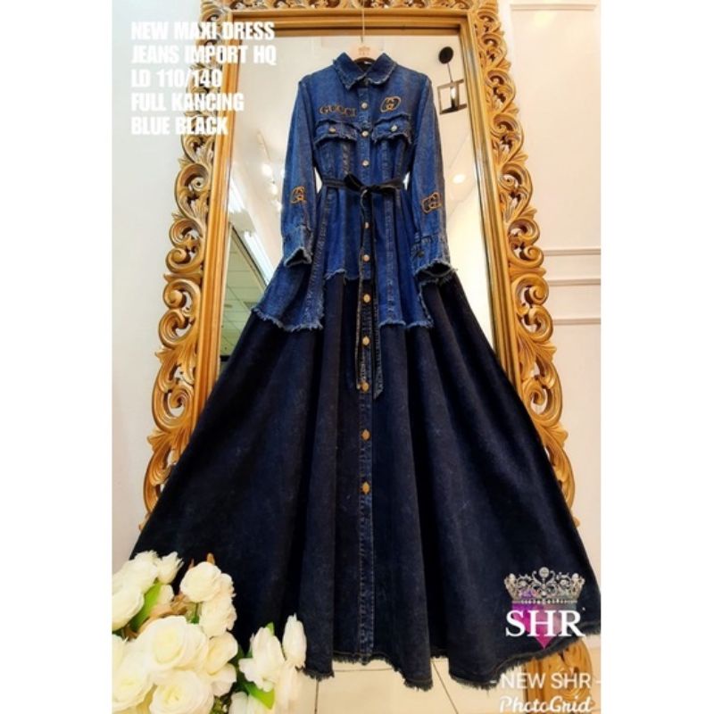 New Maxi Dress SHR Jeans Import HQ