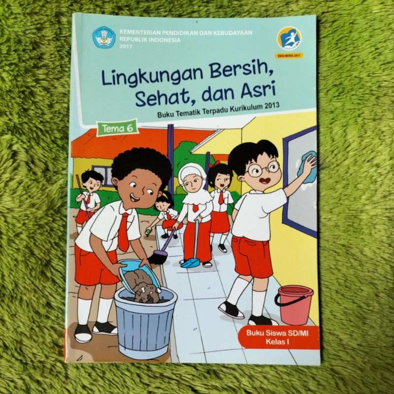 ORIGINAL BUKU TEMATIK TERPADU KELAS 1 TEMA 6 SD