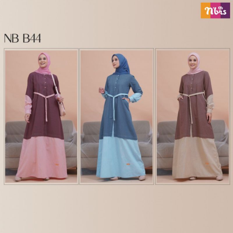 NIBRAS GAMIS NB B44 TERBARU GAMIS NIBRAS NB B44 ORIGINAL
