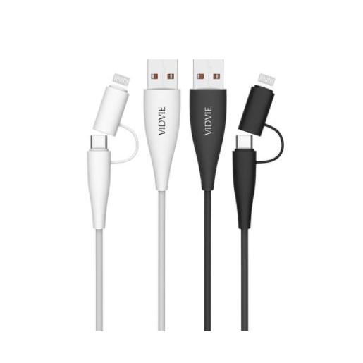 Vidvie 2in1 USB Cable CB415 Micro &amp; Iphone - Kabel Data