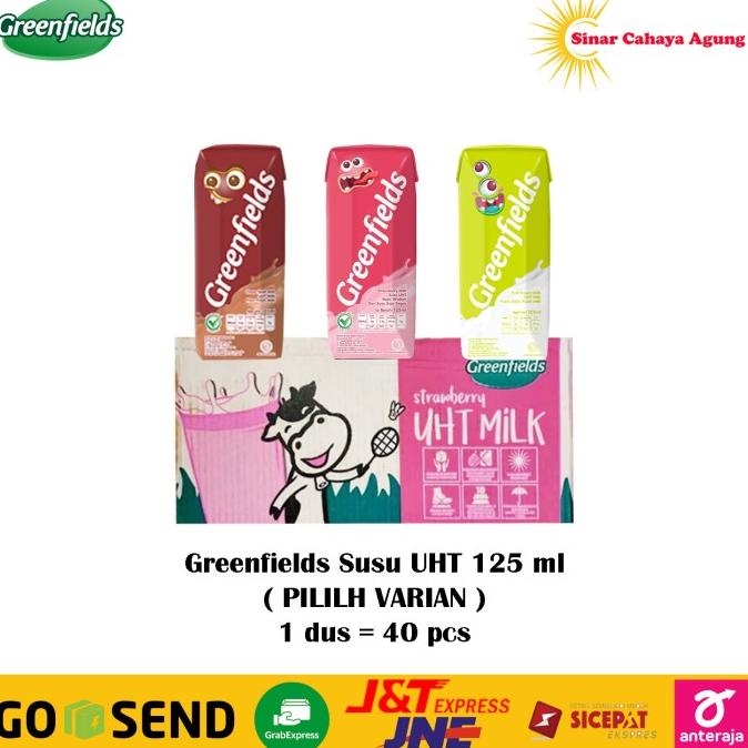 

BISA COD (1 dus = 40 pcs) Susu UHT Greenfields Greenfield 125 ml - Chocomalt