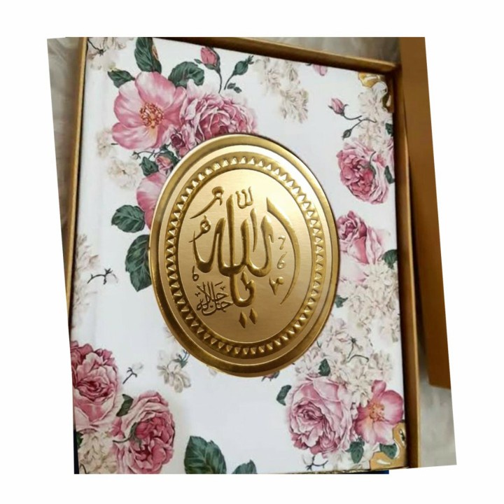 

Buku Yasin & Tahlil Hard motif Kembang 192 Hal HVS + siku 4 pojok