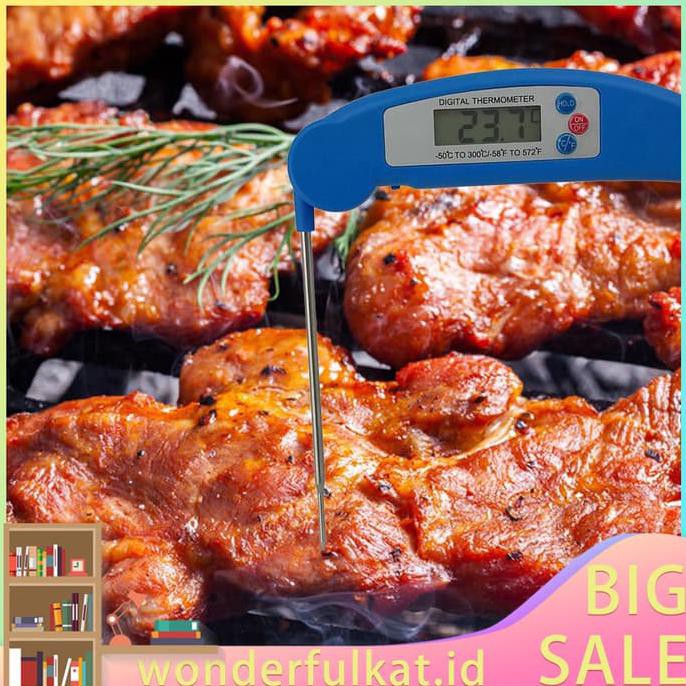 

TERPOPULER Termometer Digital Instan Dapat Dilipat untuk Makanan / Daging MURAH