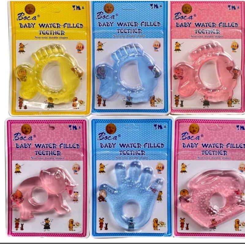 GIGITAN BAYI BOCA-MAINAN BAYI-MAINAN GIGITAN-WATER FILLED SOOTHER TEETHER-GIGITAN BAYI MURAH SNI