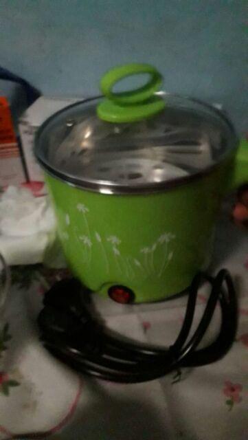 Panci Listrik / Teko Listrik Electric Steamer Pot Stainless Steel 16 Cm Warna