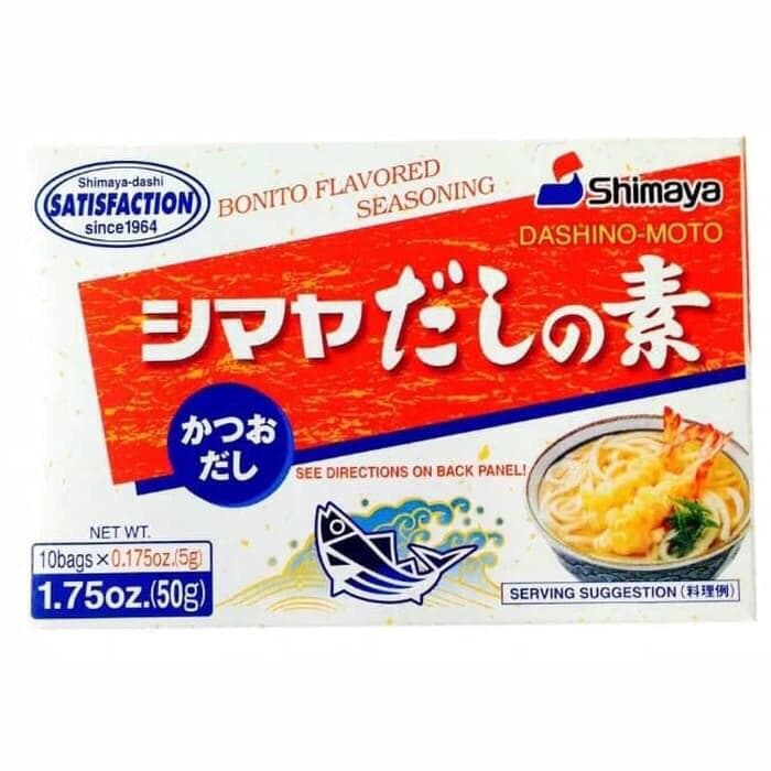 

Ready- Shimaya Dashino Moto Dashi No Moto Powder Seasoning Kaldu 50G 10X5 Gr