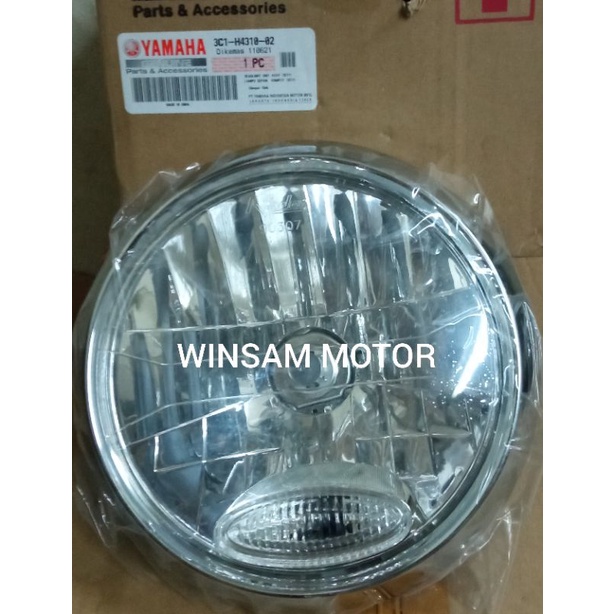 REFLEKTOR LAMPU DEPAN Yamaha VIXION Lama Bulat 2008-2010 asli Original YGP Yamaha