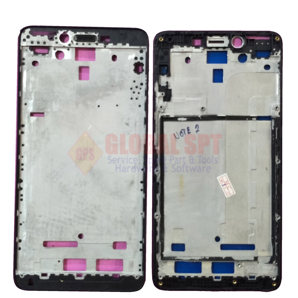 FRAME XIAOMI NOTE 2 / BEZEL MIDDLE / TATAKAN LCD NOTE 2 / REDMINOTE 2