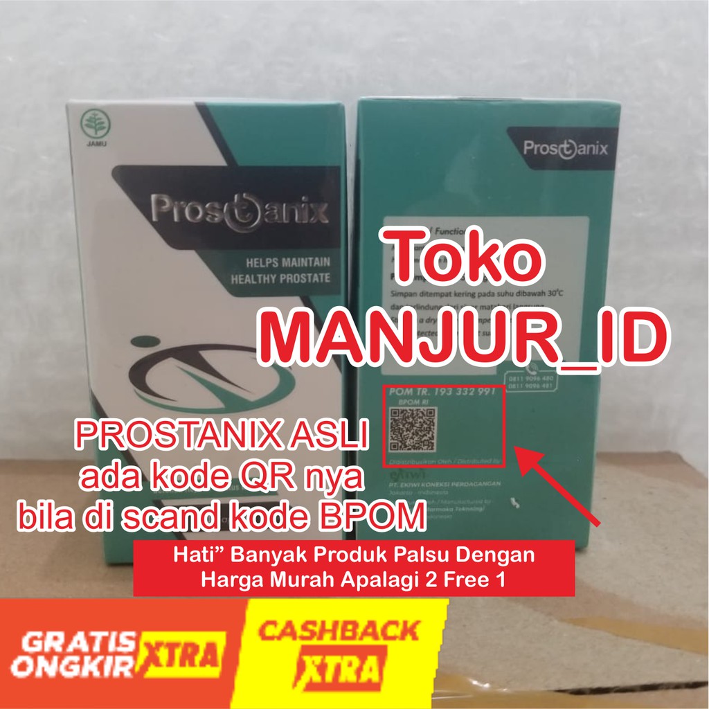 PROSTANIX Asli Original Bergaransi PROSTANIK Lulus Uji BPOM