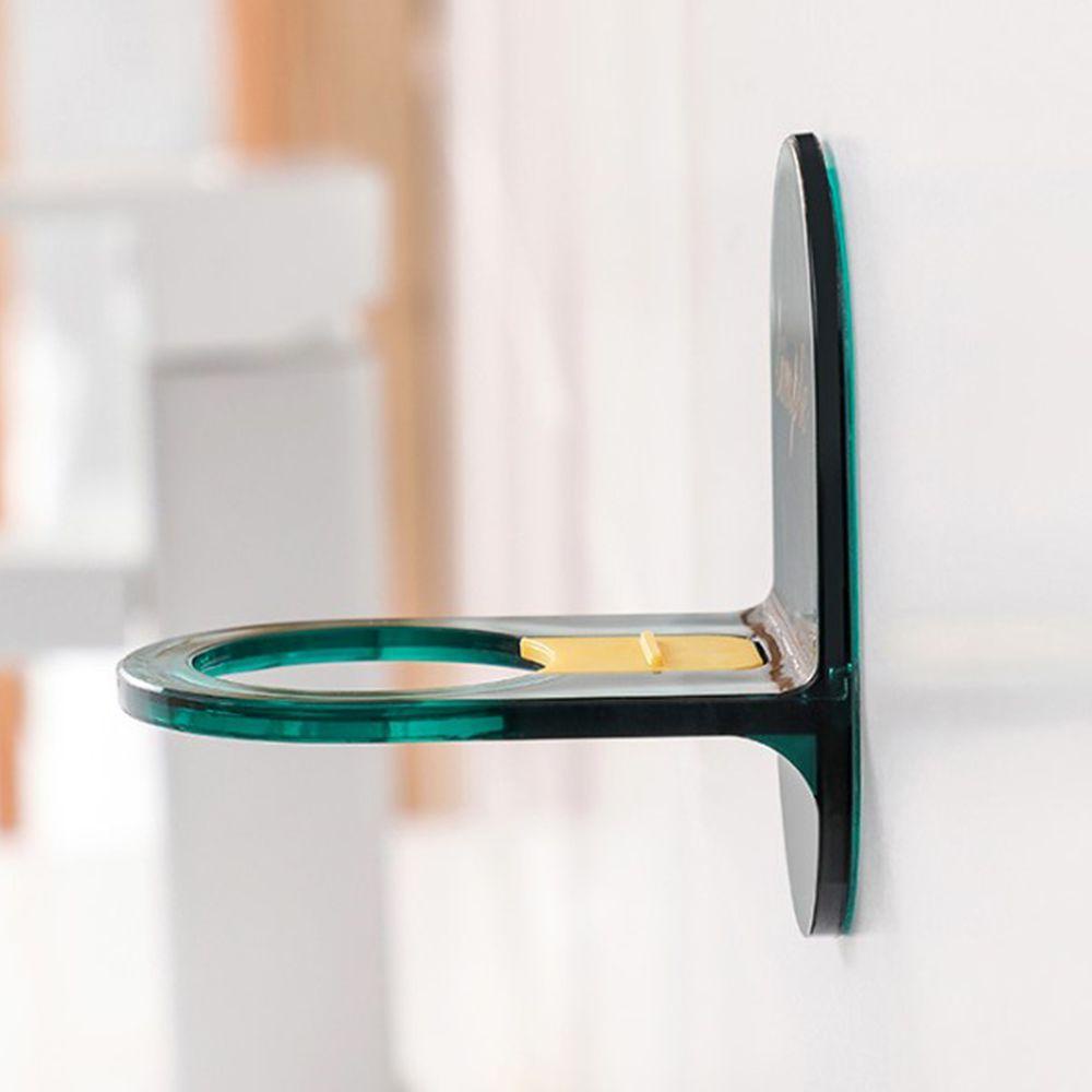 Solighter Shower Gel Hanger Punch-free Self-Adhesive Gantungan Dinding Sabun Cair Shampoo Botol Rak