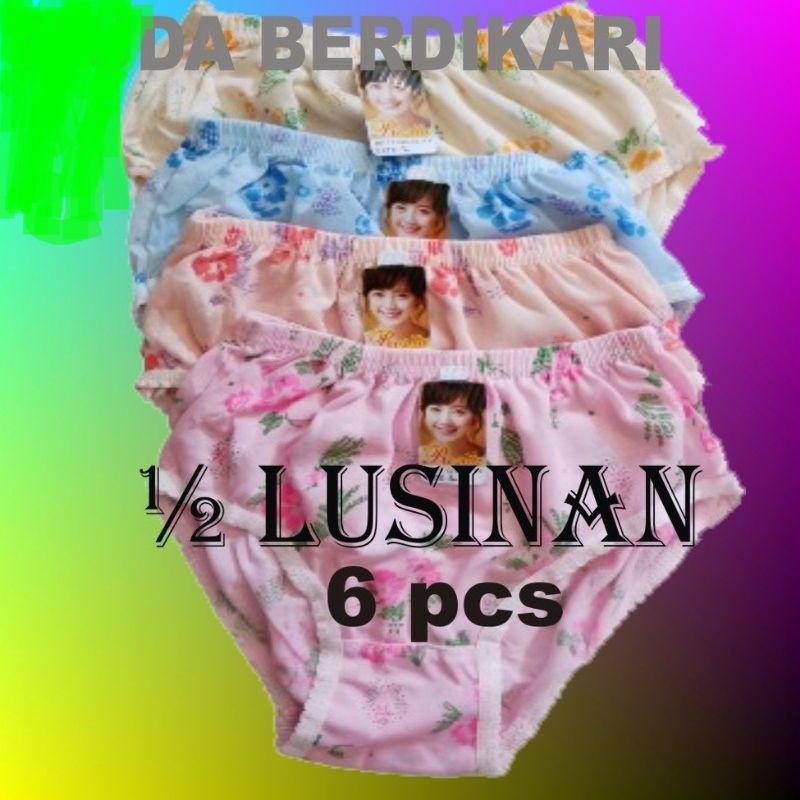 6pcd CD Wanita/ celana dalam wanita