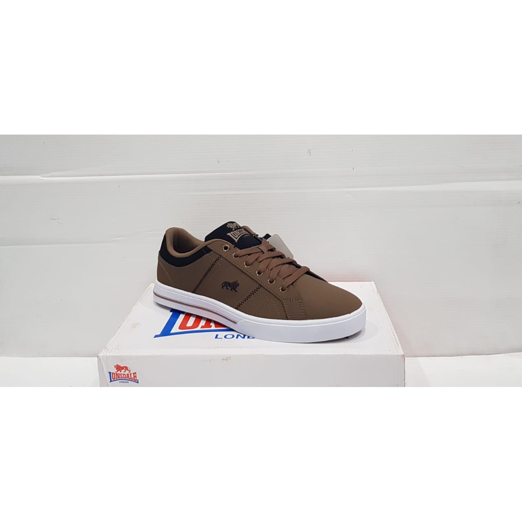 Sepatu Lonsdale Latimer Original Brown