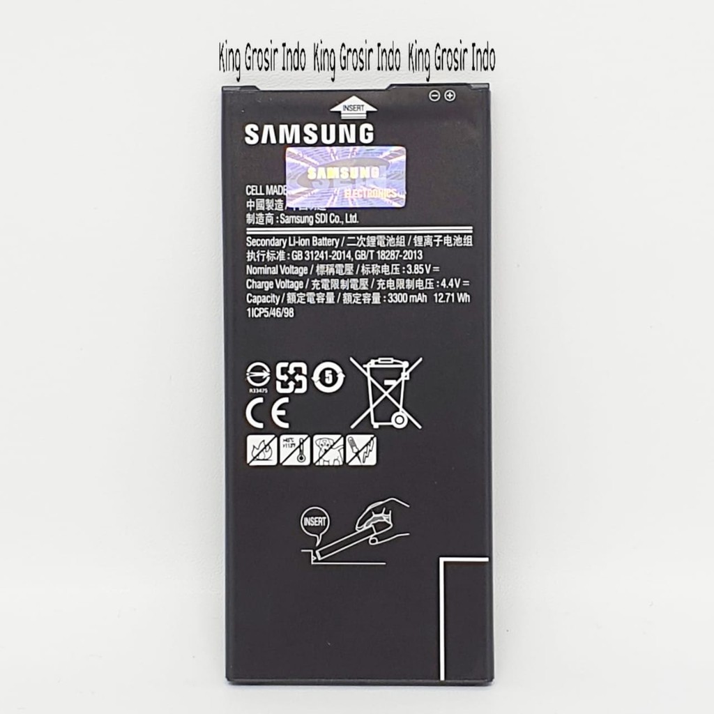 Baterai Samsung Galaxy J6 Plus Original SEIN 100% Battery Batre Batere Bateray J6plus