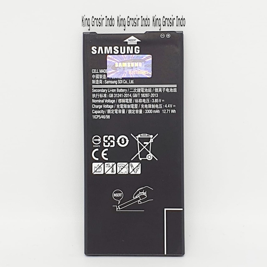 dc88 - Baterai Samsung Galaxy J6 Plus Original SEIN 100% Battery Batre Batere Bateray J6plus