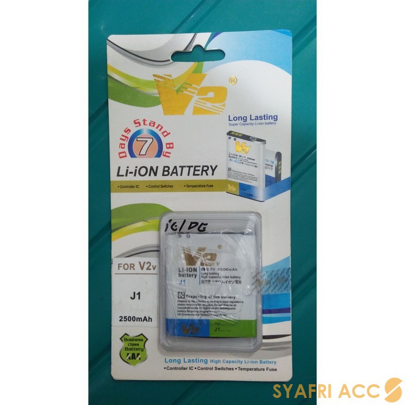 Battery Baterai Long Lasting V2 Samsung Galaxy J1