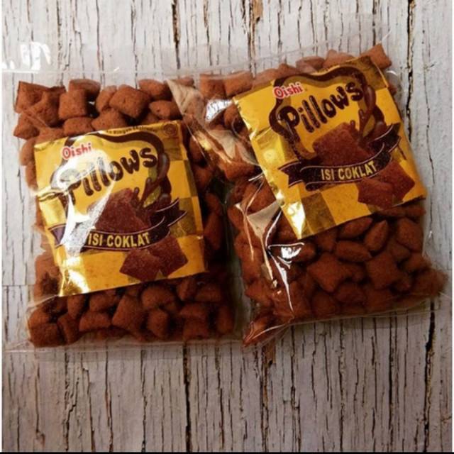 

OISHI PILLOWS coklat 200 gram