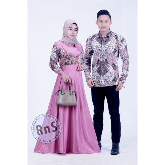 BISA PISAH Batik Couple Keluarga Sania ruffle ori ndoro jowi TERMURAH-8