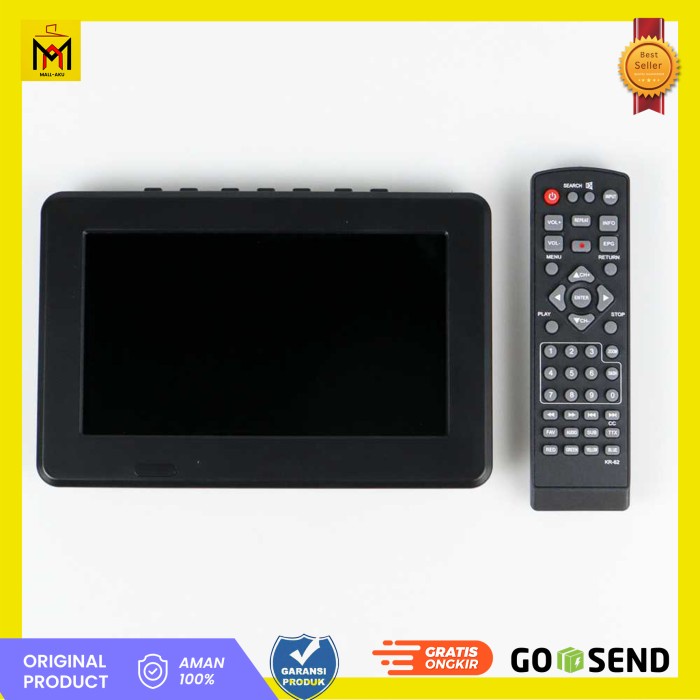 TV Digital Media Player Monitor Mini Portable 10.8 Inch DVB-T2