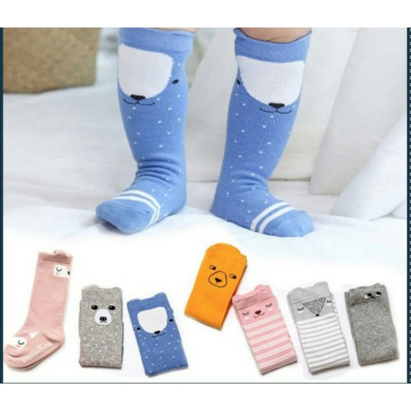 Kaus Kaki Korea Sepatu Bayi Lucu Panjang Anti Slip/Baby And Kids Sock LC