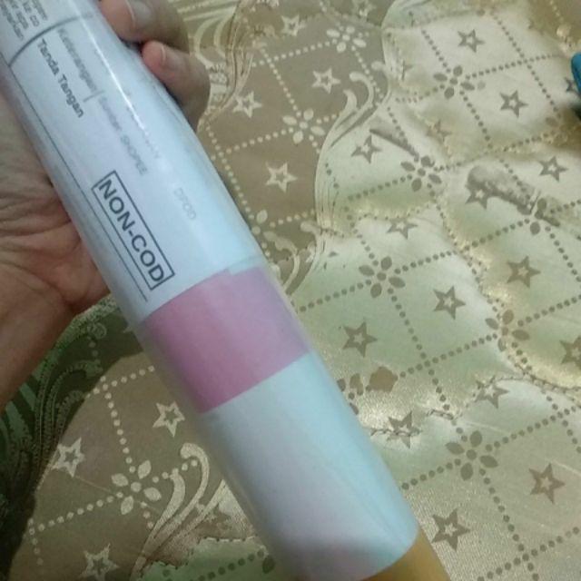 Wps206 Soft Pink List N Purple Flower Walpaper Stiker Wallpaper Sticker 45cmx5m