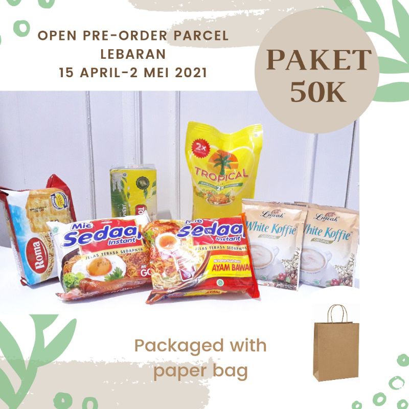 HAMPERS LEBARAN MURAH PARCEL LEBARAN PAKET SEMBAKO GROSIR PARCEL TERMURAH KOMPLIT