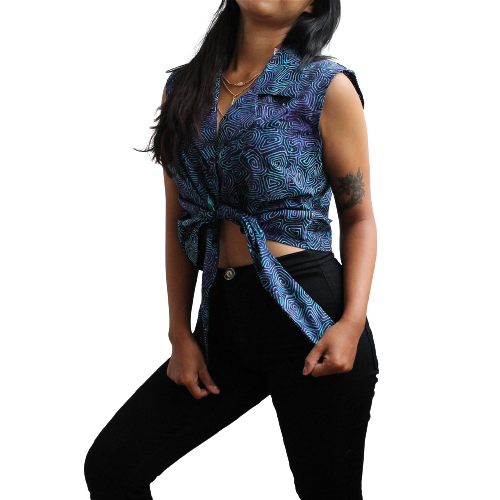 Oedel Batik - Tank Top Batik Bali Sidik Jari