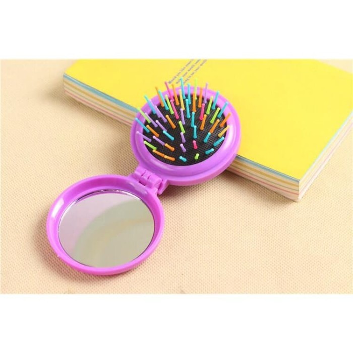 Mini Comb Portable / Sisir Mini Rainbow Portable