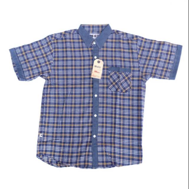 M45 Kemeja Basic Flanel