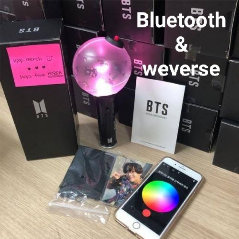 Promo 11 HARI  Bluetooth & Weverse Lightstick Official BTS