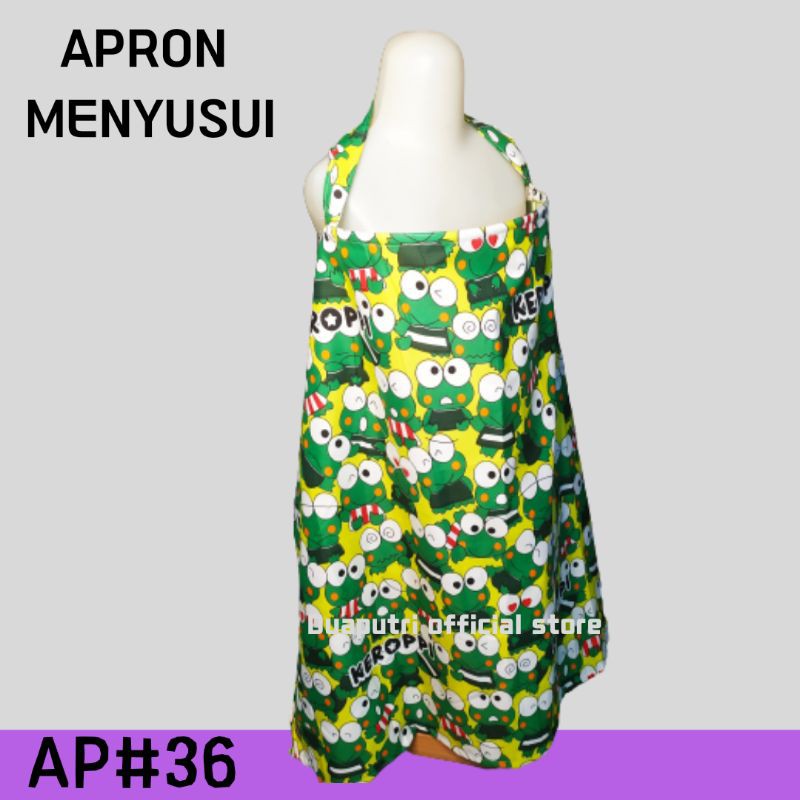 nursing apron/motif keropi